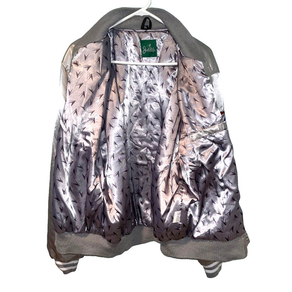 Jet Life Apparel Satin Bomber Jacket Very Rare Curren$y Brand Size XL NWOT - Picture 13 of 13
